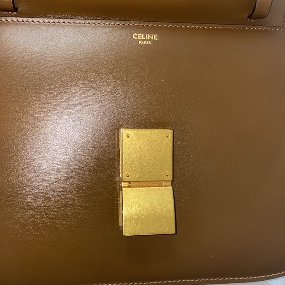 Like new Celine Medium Box Bag Camel - Picture 6 of 7